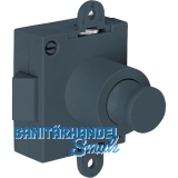 JUNIE Push-Lock Fallen-Drehstangenschloss beidseitig, Kunststoff anthrazitgrau