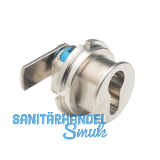 JUNIE 7480 Zylinder-Hebelschloss f�r 30 PZ-Halbzylinder,Zinkdruckguss vern. matt