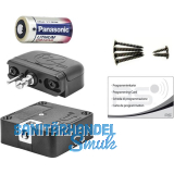 PS SOLO Elektronikschloss Set Mifare Gym 13,56 MHz, Zamak/Kunststoff schwarz