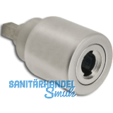 HEKNA ERGO-LINE SYSTEM 30 Zylinder Drehknopf Metall rechts,Zamak vernickelt matt