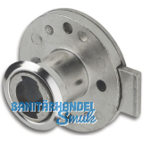 HEKNA Zylinder-Kastenschloss 3012 links, Dornma� 30 mm, Zamak vernickelt