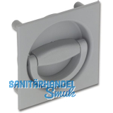 HEKNA Muschelgriff 498 zu Fallenschloss 920, Dornma� 32 mm, Kunststoff staubgrau