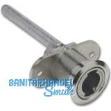 HEKNA Zentralverschluss 13010 - � 16,5 mm, L 20,5 mm, Zamak vernickelt