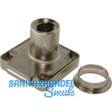 HEKNA Zylinder-Kastenschloss 1280 Lade, Dornma� 25 mm, Zamak vernickelt