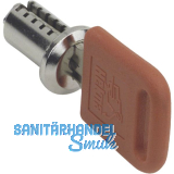 HEKNA Baustellenschl�ssel zum Schlie�en des Schlosses vor Zylindermontage