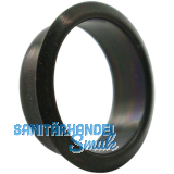HEKNA Zylinderrosette � 19 mm, Messing schwarz
