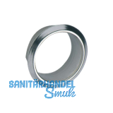 HEKNA Zylinderrosette � 19 mm, Messing vernickelt