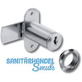 HEKNA Zylinder-Hebelschloss 6070 Typ 542 rechts, Schlie�hebel glatt, L 40 mm