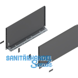 BLUM LEGRABOX pure SET H�he F, BLUMOTION S, 40Kg, NL 400, Oriongrau