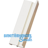 REHAU Schlagleiste mit verdecktem Schraubkanal L 2300 mm, Kunststoff wei�