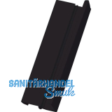 REHAU Schlagleiste mit verdecktem Schraubkanal L 2300 mm, Kunststoff schwarz