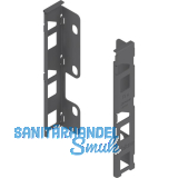 BLUM LEGRABOX Holzr�ckwandhalter H�he K, Oriongrau-matt