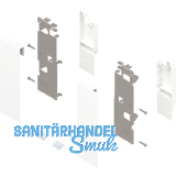 BLUM LEGRABOX Fronthalter Innenauszug mit Reling H�he C, Seidenwei�