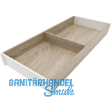 BLUM AMBIA-LINE Schubkastenrahmen breit, NL500mm, B200mm, Bardolino Eiche