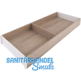 BLUM AMBIA-LINE Schubkastenrahmen breit, NL550mm, B200mm, Bardolino Eiche