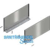 BLUM LEGRABOX pure SET H�he F, TIP-ON, 40kg, NL 450, INOX