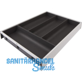 BLUM AMBIA-LINE Besteckeinsatz NL450mm,B300mm, Stahl SW/OG