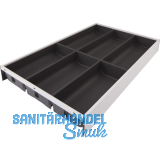 BLUM AMBIA-LINE Besteckeinsatz NL500mm,B300mm, Stahl SW/OG