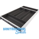 BLUM AMBIA-LINE Besteckeinsatz NL550mm,B300mm, Stahl SW/OG