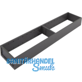 BLUM AMBIA-LINE Schubkastenrahmen schmal, NL550mm, Stahl Oriongrau matt