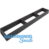 BLUM AMBIA-LINE Schubkastenrahmen schmal, NL600mm, Stahl Oriongrau matt