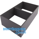 BLUM AMBIA-LINE Frontauszugsrahmen, ab NL400mm, Stahl Oriongrau