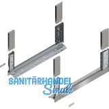 BLUM LEGRABOX free SET H�he C, TIP-ON, 70kg, NL 650, INOX