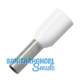 Aderendh�lse 0,75x8/14 mit Kragen weiss