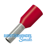 Aderendh�lse 1x8/14 mit Kragen rot