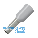 Aderendh�lse 2,5x18/24 mit Kragen grau