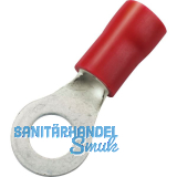 Ringkabelschuh M4 Querschnitt 0,5 - 1,5 mm� isoliert rot