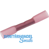 Sto�verbinder 1mm� schrumpfisoliert rot
