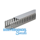 Kabelkanal T1 geschlitzt 60 x 40, L�nge 2000mm grau