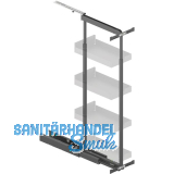 PEKA Hochschrank Standard Set KB 300 mm 900 - 1300 mm Anthrazit