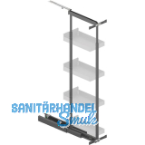 PEKA Hochschrank Standard Set KB 300 mm 1200 - 1600 mm Anthrazit