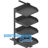 PEKA Pleno Maxi Standard Set 600-1300 rechts Anthrazit