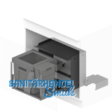 PEKA Abfallsystem Oeko Complet Aqua L KB 750/800/900 mm Anthrazit