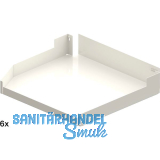 PEKA Einh�ngetablar-Set Liro 450-1900 links Pleno Maxi Standard Wei�