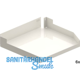 PEKA Einh�ngetablar-Set Liro 600-1900 rechts Pleno Maxi Standard Wei�