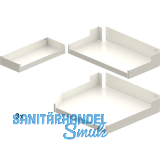 PEKA Einh�ngetablar-Sets Liro 600-1900 links Pleno Maxi Plus Wei�