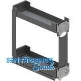 PEKA Unterschrankauszug Pinello Cargo 200 Anthrazit