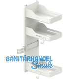 PEKA Putzschrankregal Sesam Standard, Stahlblech Wei�