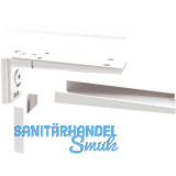 PEKA Glastablartr�ger Pecasa Stahlblech Feinstruktur wei�