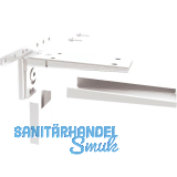 PEKA Massivholz-Tablartr�ger Pecasa Stahlblech mit Feinstruktur wei�