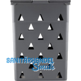 NINKA W�schebeh�lter eins2laundry 42 Liter Dunkelgrau