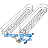 VS SUB Side Ablage-Set Saphir 90� KB 150 mm Silber