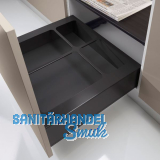 NINKA eins2vier Abdeckrahmen KB 600 mm Stahl dunkelgrau