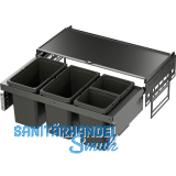 VS ENVI Space Abfalltrennsystem KB 900 mm 2 x 10 Liter/2 x 22 Liter Lava