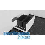 VS ENVI Free Pro Abfalltrennsystem KB 400/H�he 326 mm Lava