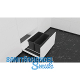 VS ENVI Free Pro Abfalltrennsystem KB 400/H�he 426 mm Lava